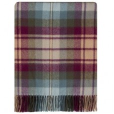 Lambswool Blanket - Auld Scotland Tartan 